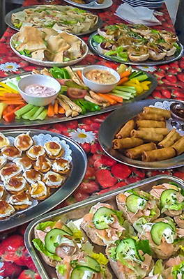 Finger Buffet Menu